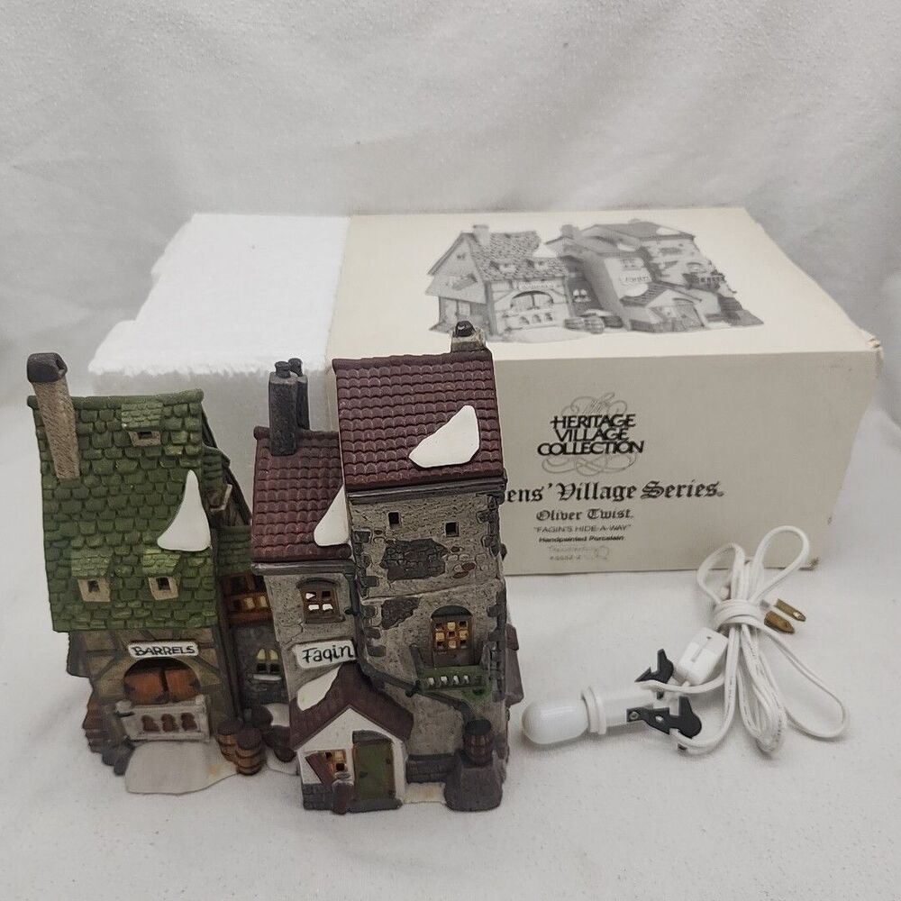 House Dept 56 Fagins Hide-a-way Dickens Village Oliver Twist #5552-2 RETIRED